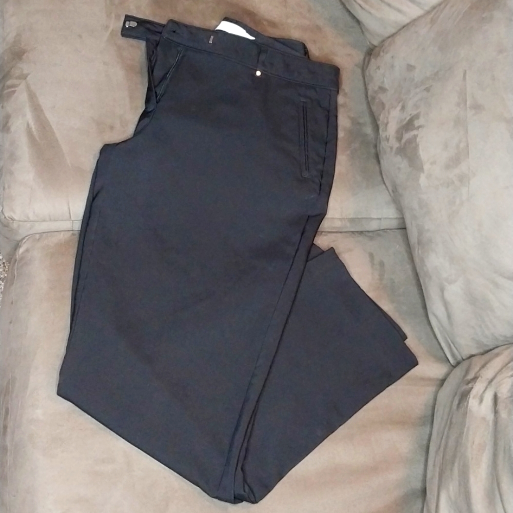 Lady hagen size 8 womens black dress pant